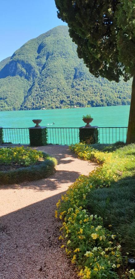 Lugano Lake, Nido Del Cigno Oria  Eksteriør billede